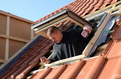 Pose de fenêtres de toit Velux à Frégimont